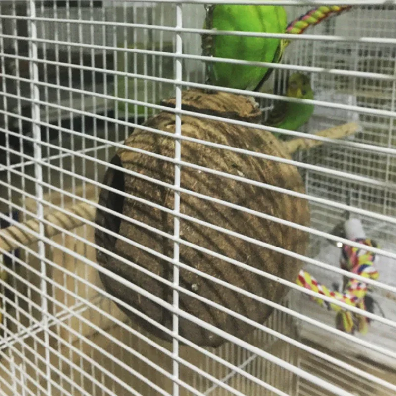 Bird nest Coconut shell nest Grass Budgerigar Grass woven Breeding Bird bird nest