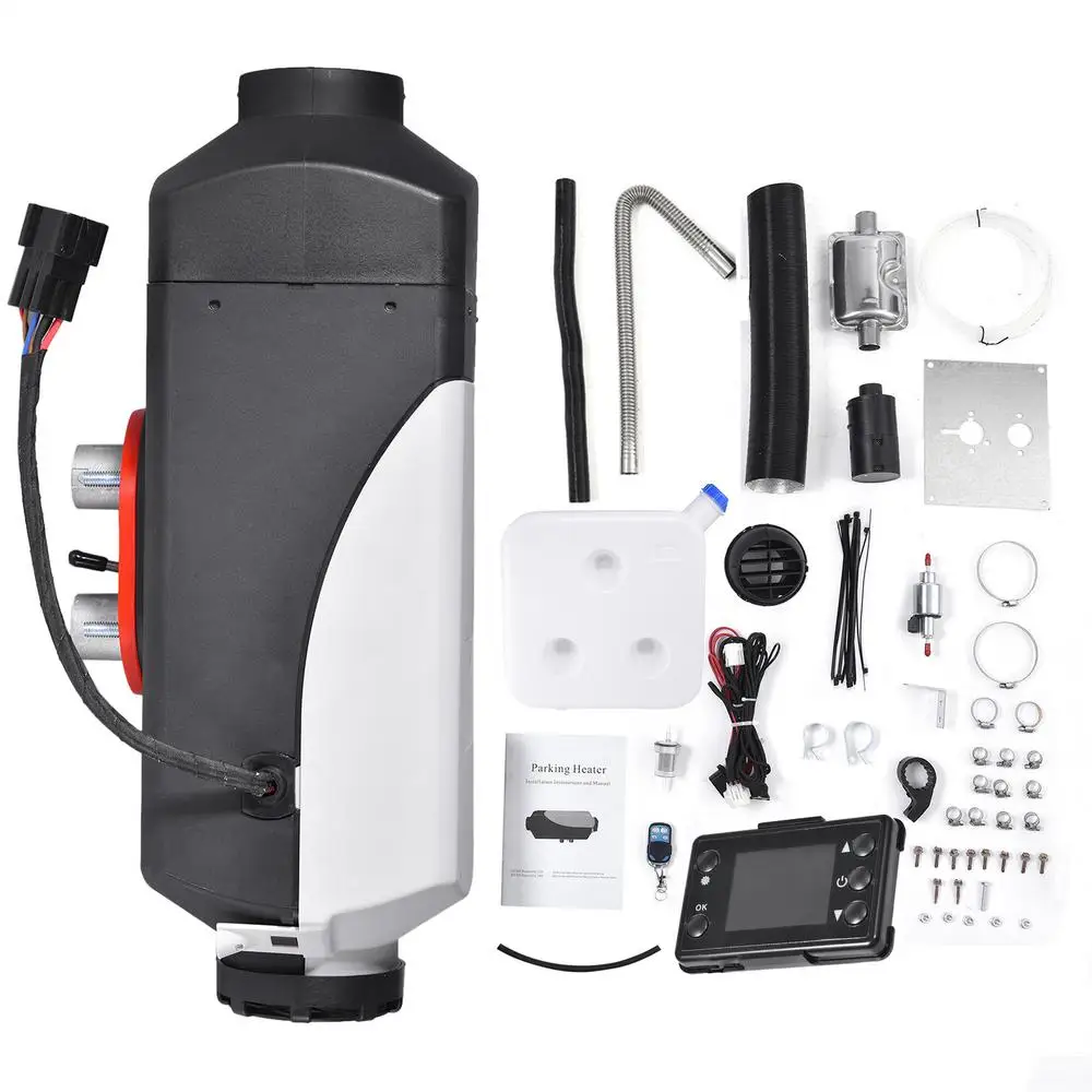 2KW Diesel Heater 12V W Silencer LCD Remote Control 2000W Air Heater - View #8