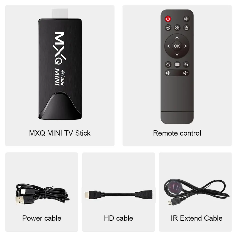 Mxqmini Tv Stick Android 10 0 4k Smart Tv Android Box 2 4g - Temu Mexico