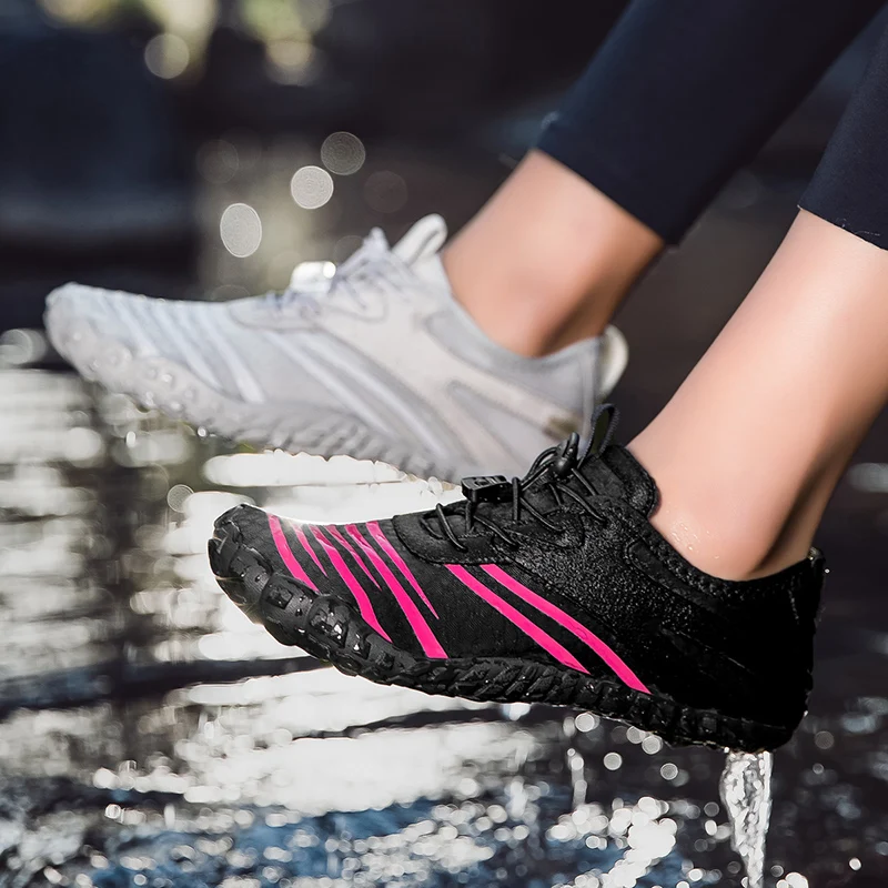 Women and Men Aqua Shoes Water Beach Shoes Swimming Slippers Non-Slip Upstream Quick Dry Wading Summer Outdoor Sneakers