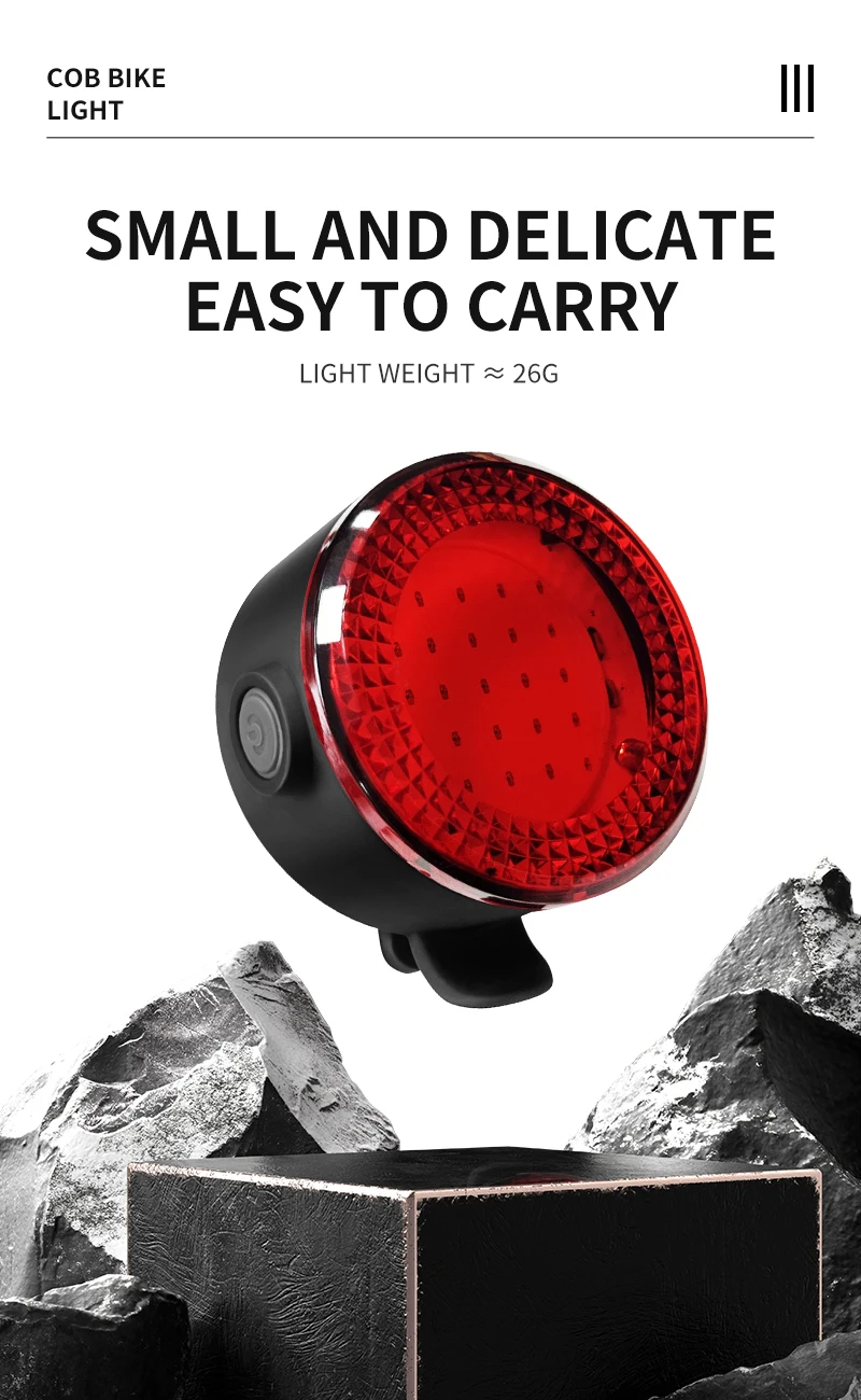 Bucklos kit éclairage vélo led rechargeable par usb avant et arrière_voghion.com