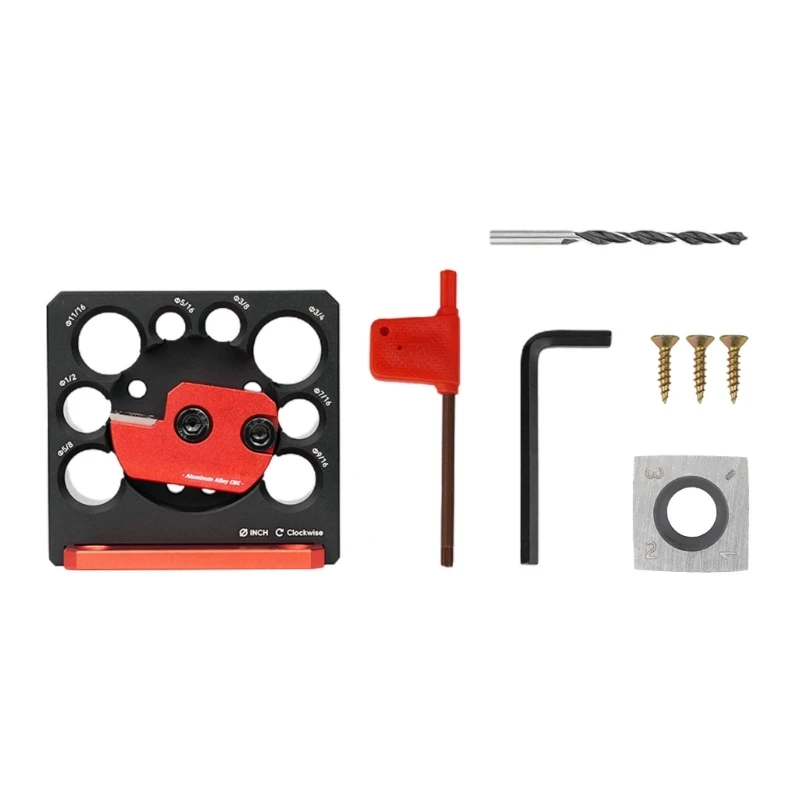 

Dowel Maker Jig Metric 8mm to 20mm Adjustable Dowel Maker with Carbides