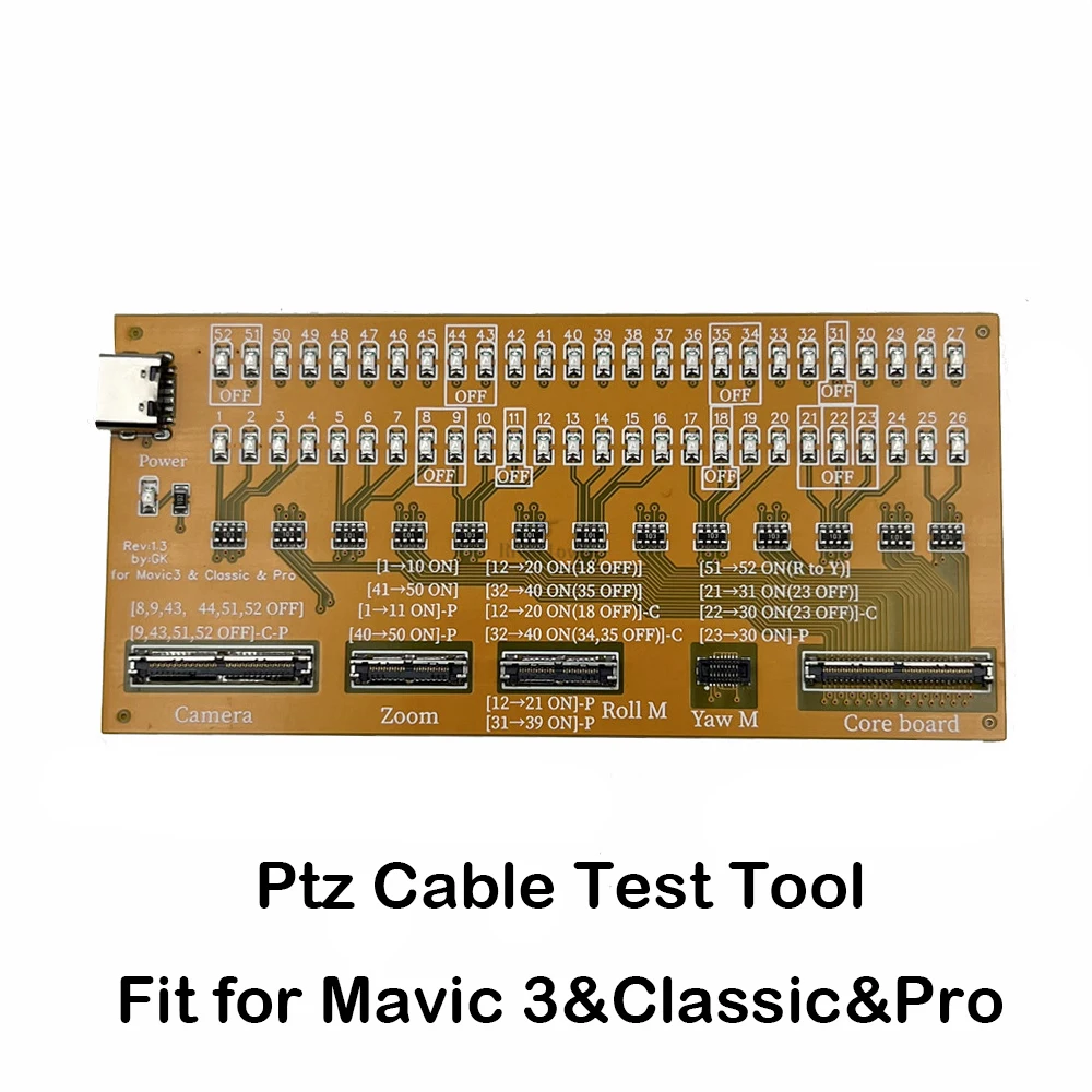 Description Picture 4 of itemOriginal Gimbal Yaw/Roll Arm for DJI Mavic 3 Pro Camera PTZ Signal Cable Vibration Shock Absorbing Board Bracket Lens Frame