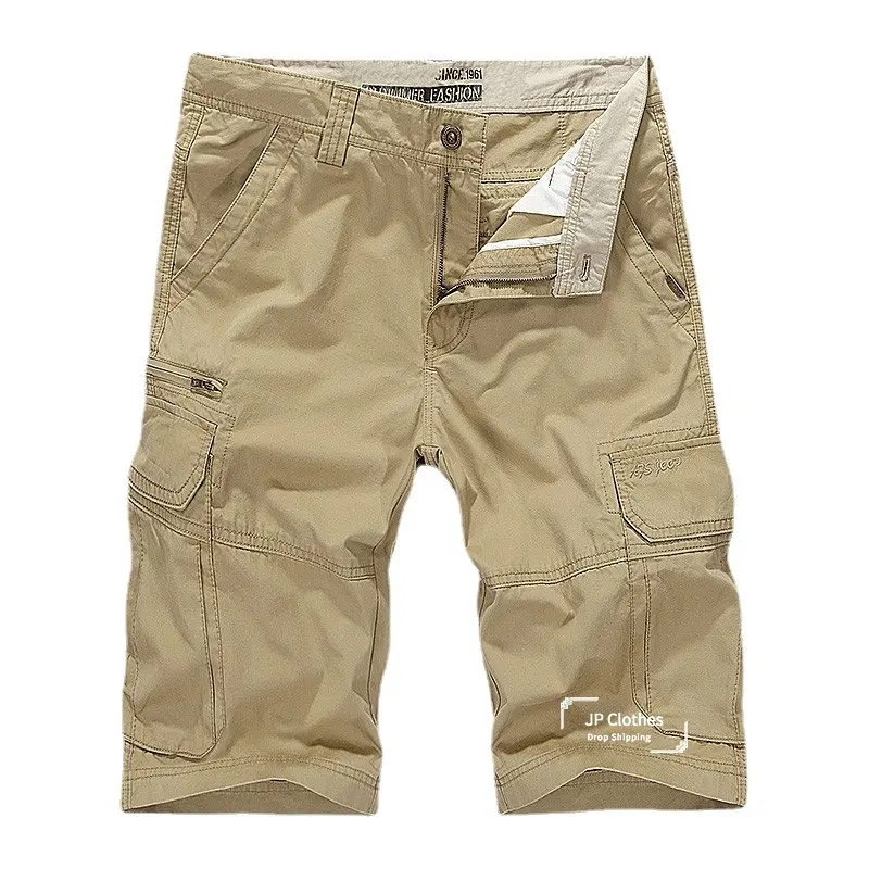 

Summer cargo army military style shorts men five trousers sports shorts loose casual beach trousers outdoor Shorts high quality