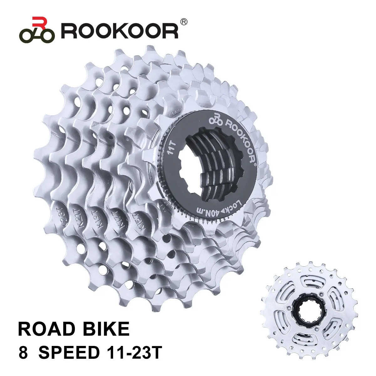 

Rookoor 8 Speed Bicycle Cassette Freewheel Road Bike Velocidade 11-23T Sprocket Bike Accessories for SHIMANO SRAM Cycling Parts