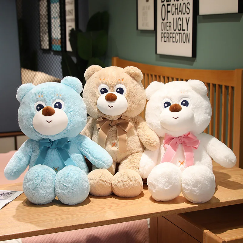 Hot Big Eyes Bear Lovely Teddy Bear Plush Toys Stuffed Cute Bear Doll Boys&girls Valentine's Gift Kids Baby Birthday Gift