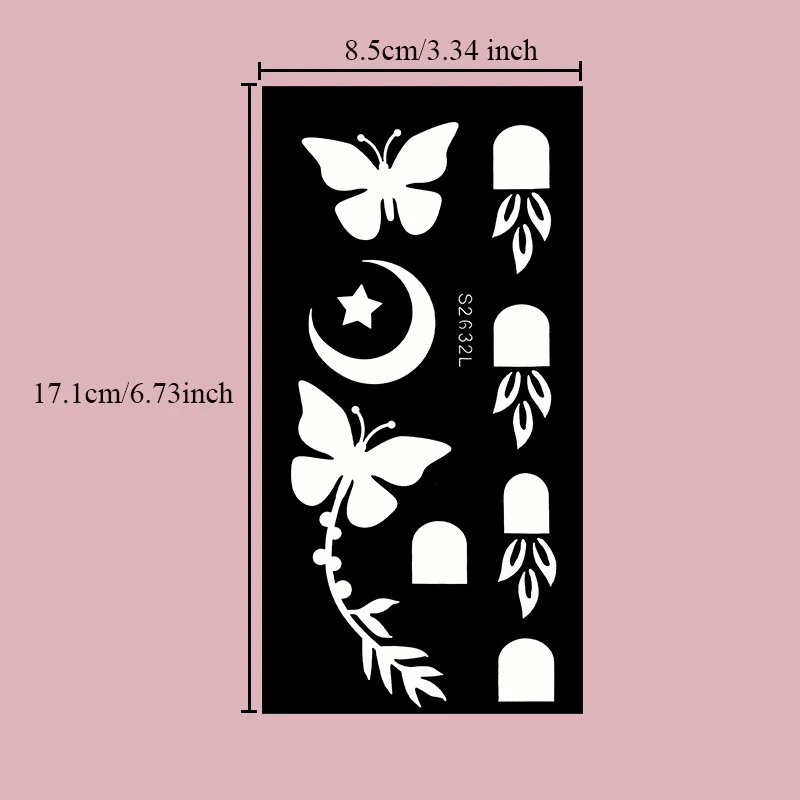 Stencil Simbolo Ragno N.5: Mylar Riutilizzabile Per Tessuti - Foto 5