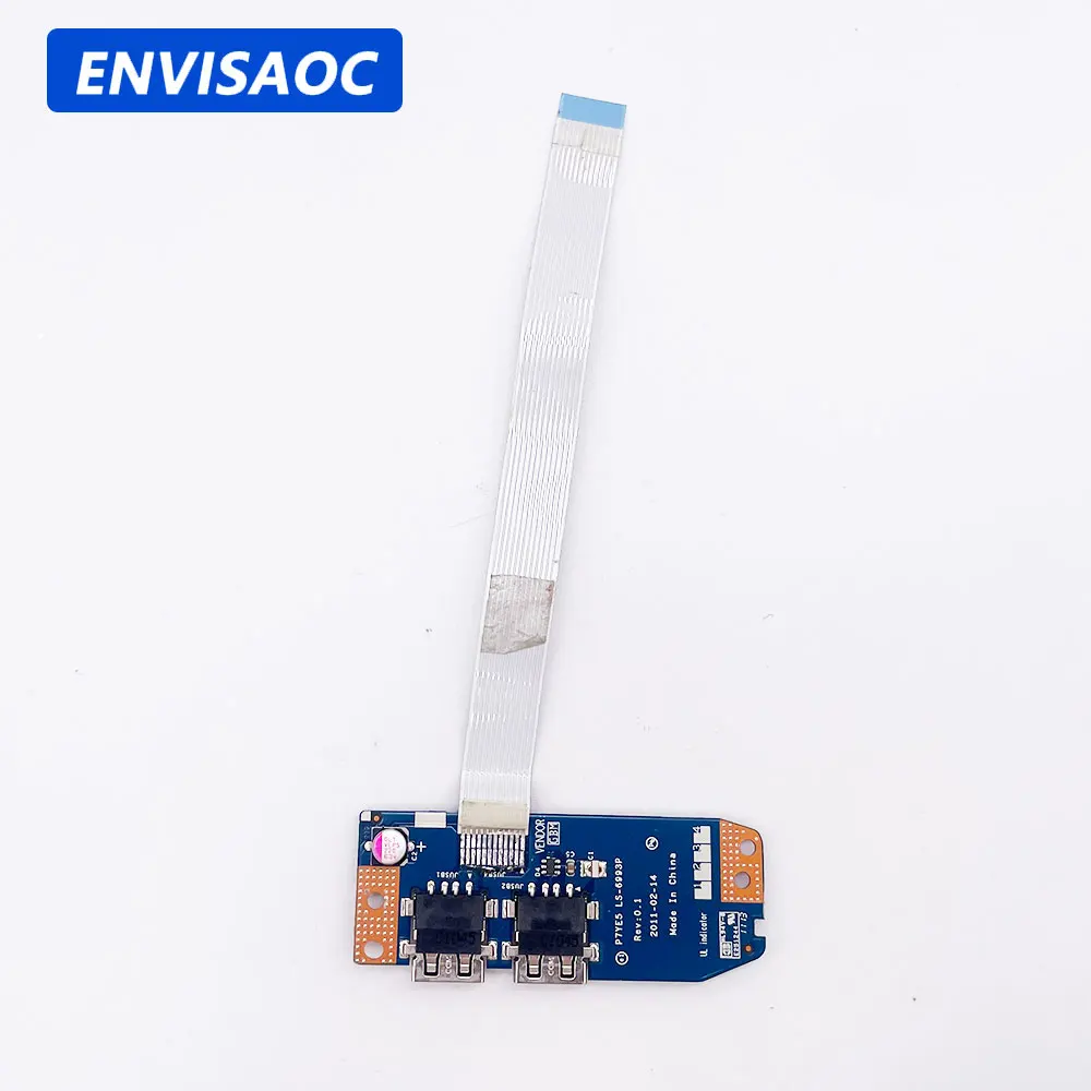

Для ноутбука Acer Gateway NV55 NV55S NV55S09U NV55S02U, USB-разъем, плата P5WS5