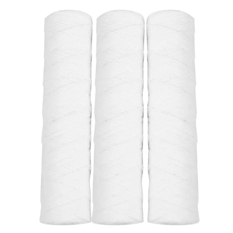 A23F-6Pcs 정수기 10인치 스트링 와운드 필터 카트리지 5 마이크로미터 P..
