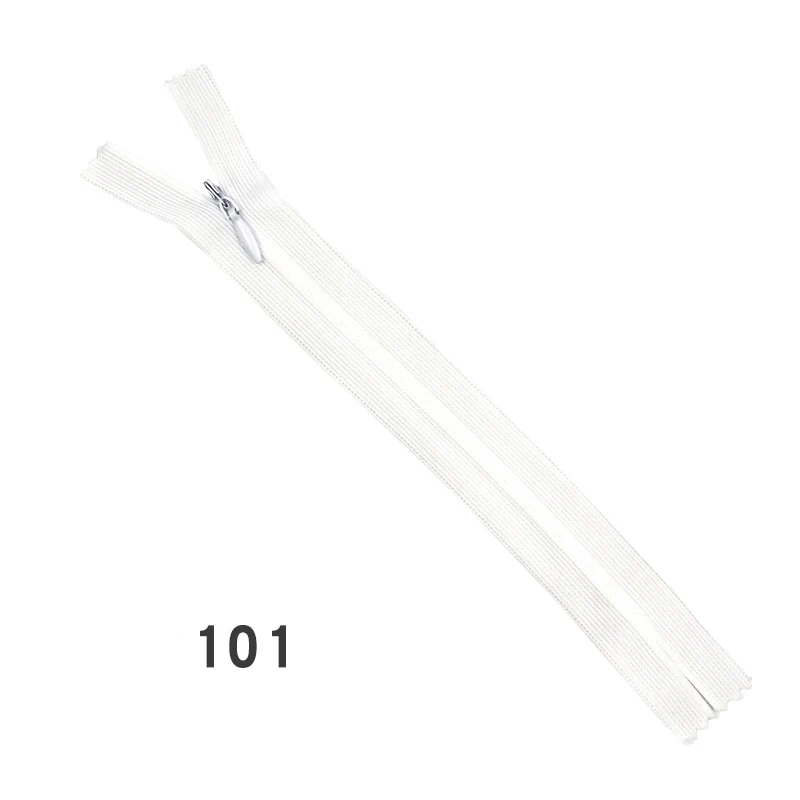 DIY 나일론 코일 레이스 지퍼, 의류 쿠션 베개 재단사 도구, 의류용 보이지 않는 지퍼, 3 18CM, 10 개