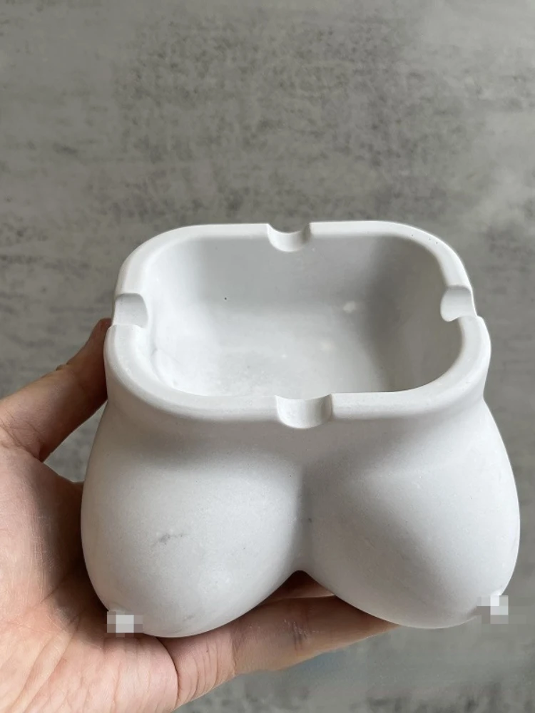 Description Picture 6 of itemHuman Silicone Molds DIY Ashtray Epoxy Resin Mold Make Succulent Flower Pot Casting Clay Soap Plaster Cement Concrete Mould