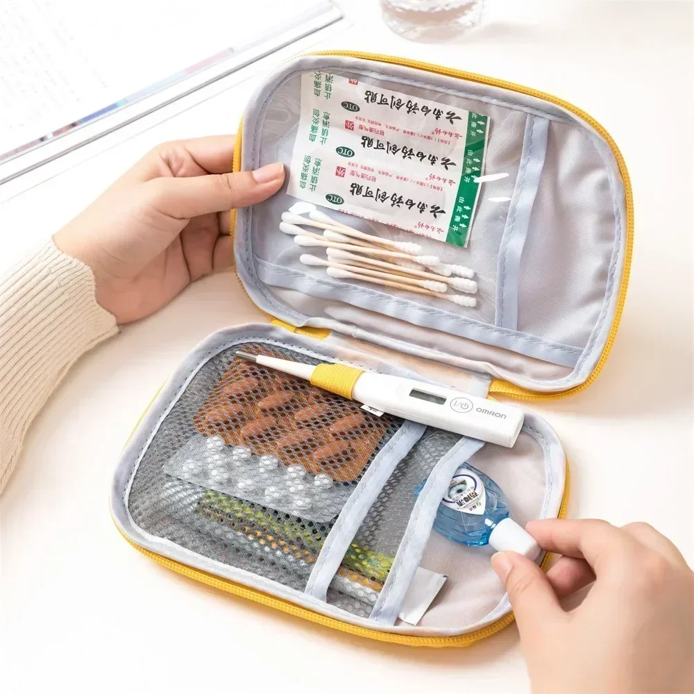 First Aid Bag Portable Storage Bag for First Aid Emergency Medicine Outdoor Pill Survival Organizer Travel Accessories