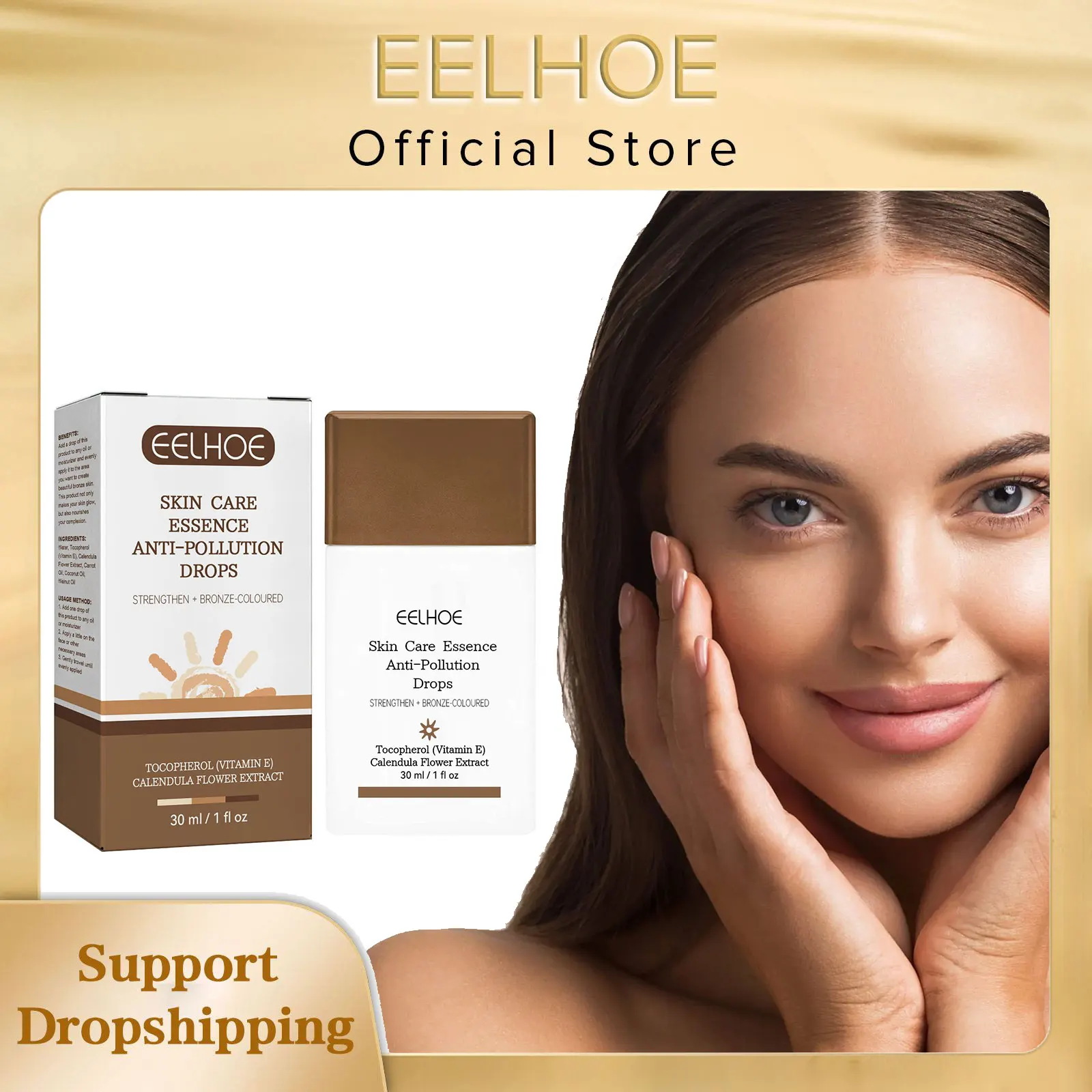 EELHOE Self Tanning Cream Summer Outdoor Waterproof Lasting Oil Control Bronze for Tanning Products Skincare Self Lotion