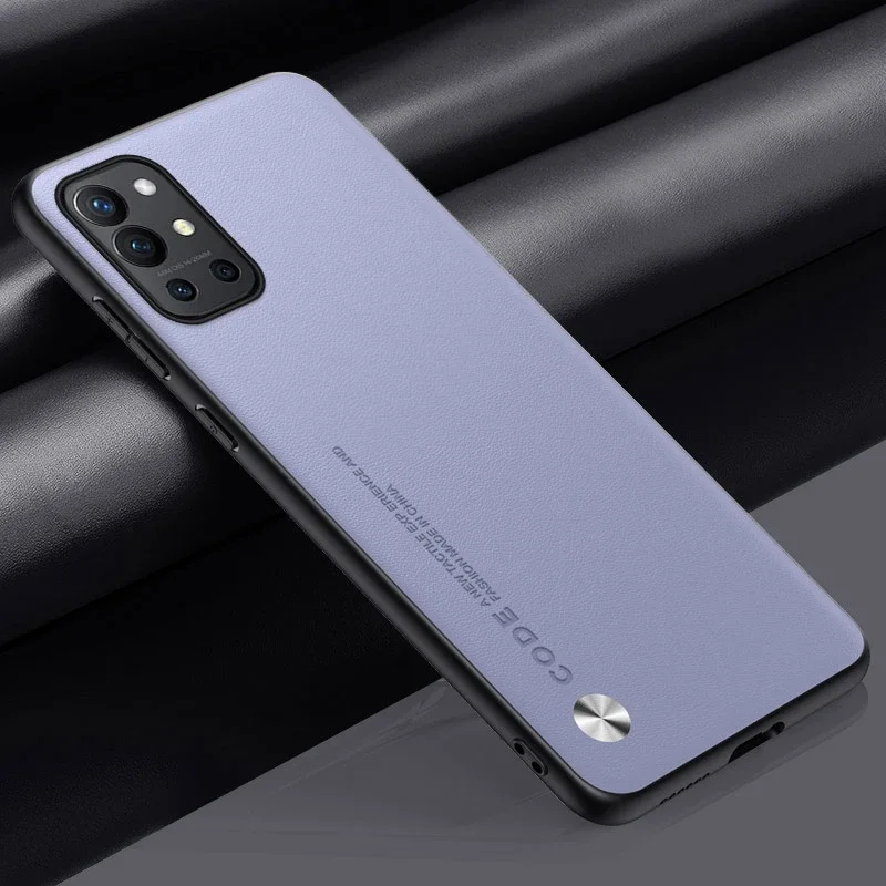Premium Matte Luxury PU Leather Silicone Phone Case - Elegant Protective Cover