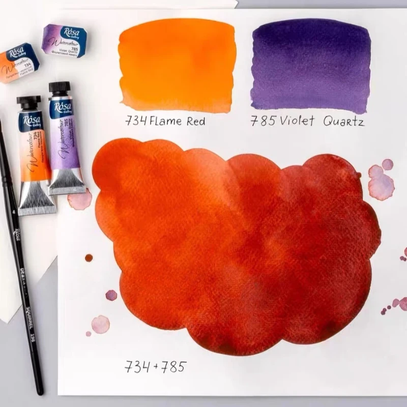 Rosa Artist Grade Watercolor Paint 6
