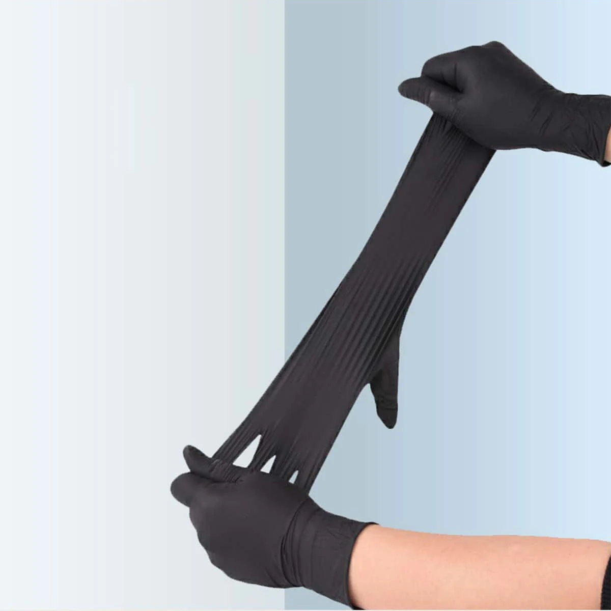 100pcs gloves Nitrile dining laboratory beauty salon dental black civilian examination Nitrile gloves