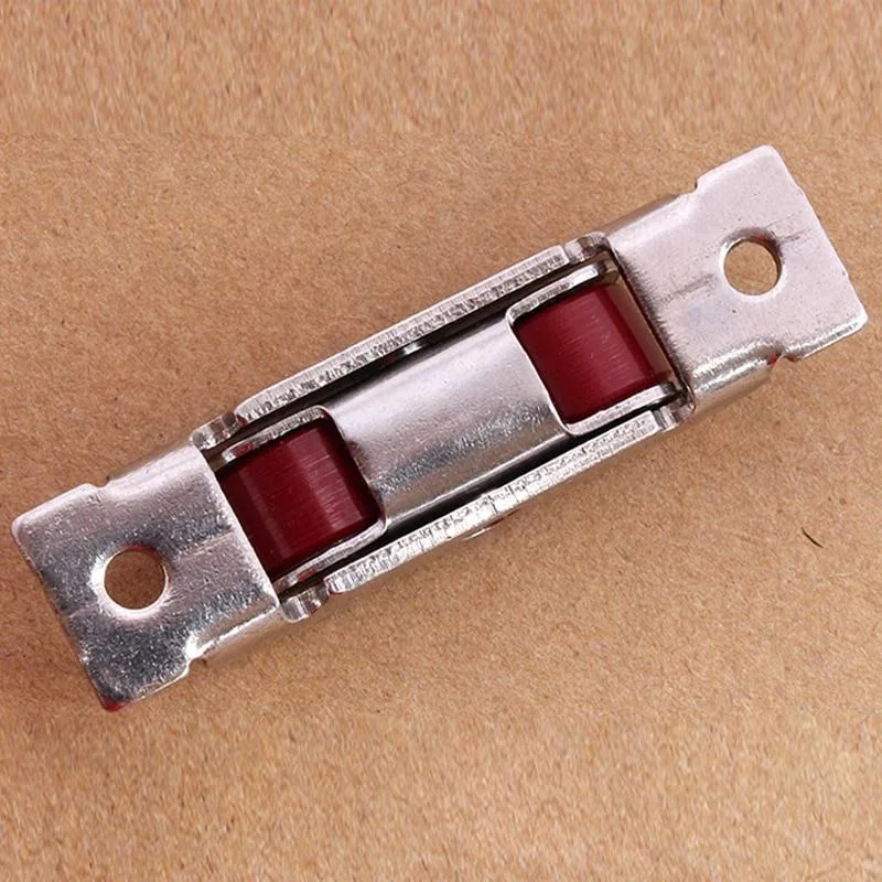 4Pcs/lot Stainless Steel Door 88 Type Window Silent Nylon Pulley Wheel Sliding Door Fittings Glass Sliding Rollers