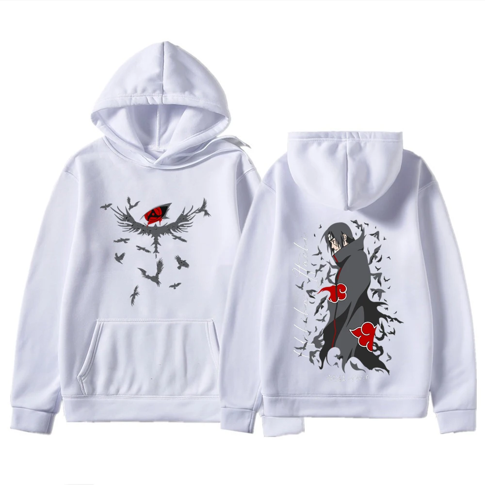Naruto Itachi Uchiha Hoodie Anime Cartoon Japan Style Men Women