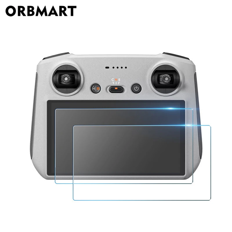 Filme de vidro temperado para dji mini 3 pro, protetor de tela para controle remoto, 9h hd, acessórios película protetora