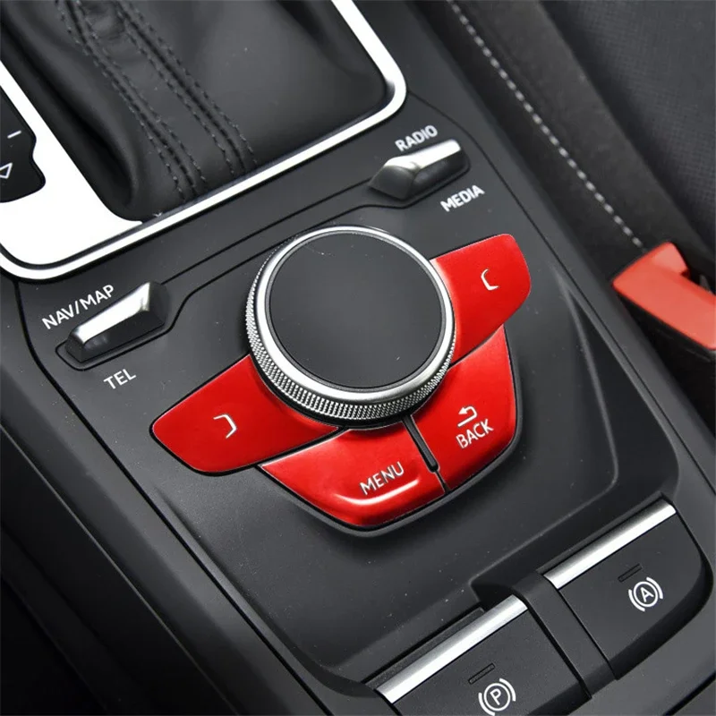 OYDDL Kohlefaser ABS Auto Schaltknauf Schalthebel Trim Kompatibel mit Audi  A3 S3 (2013-2020) Q2 SQ2 (2017-2023) Zubehör : : Auto & Motorrad