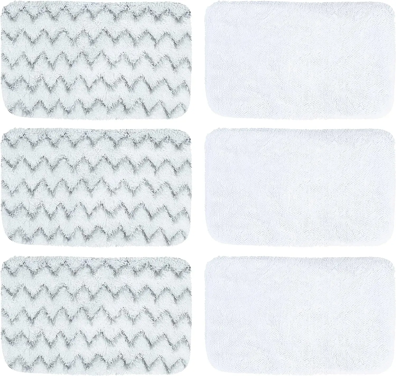 6 Pezzi Steam Mop Pad Per Bissell Powerfresh Vac & Steam 2747A,1132 1543 1632 1652 Symphony Vacuum E Steam Mop Series, Modello #1252