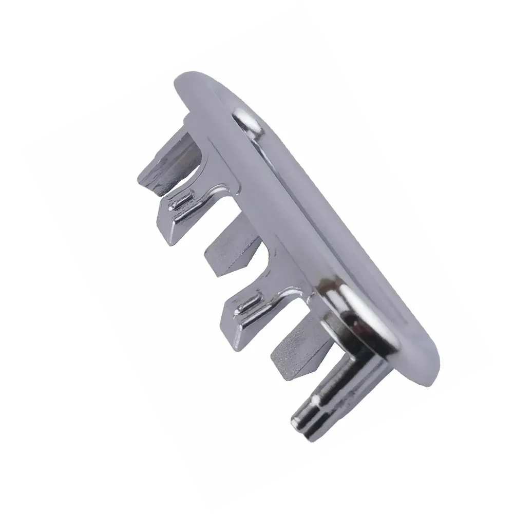 Replacement Basin Sink Spare Oval Overflow Cover Tidy Trim 12x Pcs Plastic Suitable for All Types of Wash Basin