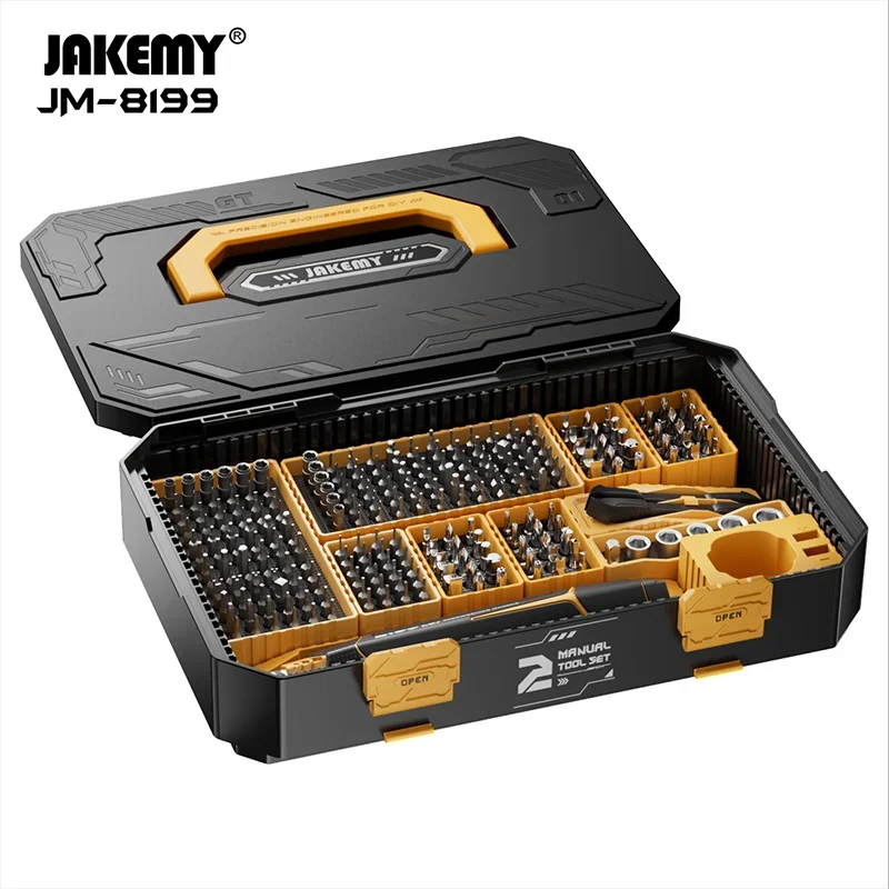 2点セット　きみちゃん JAKEMY JM-8199 257 in 1 Multifunctional Screwdriver Set Modular