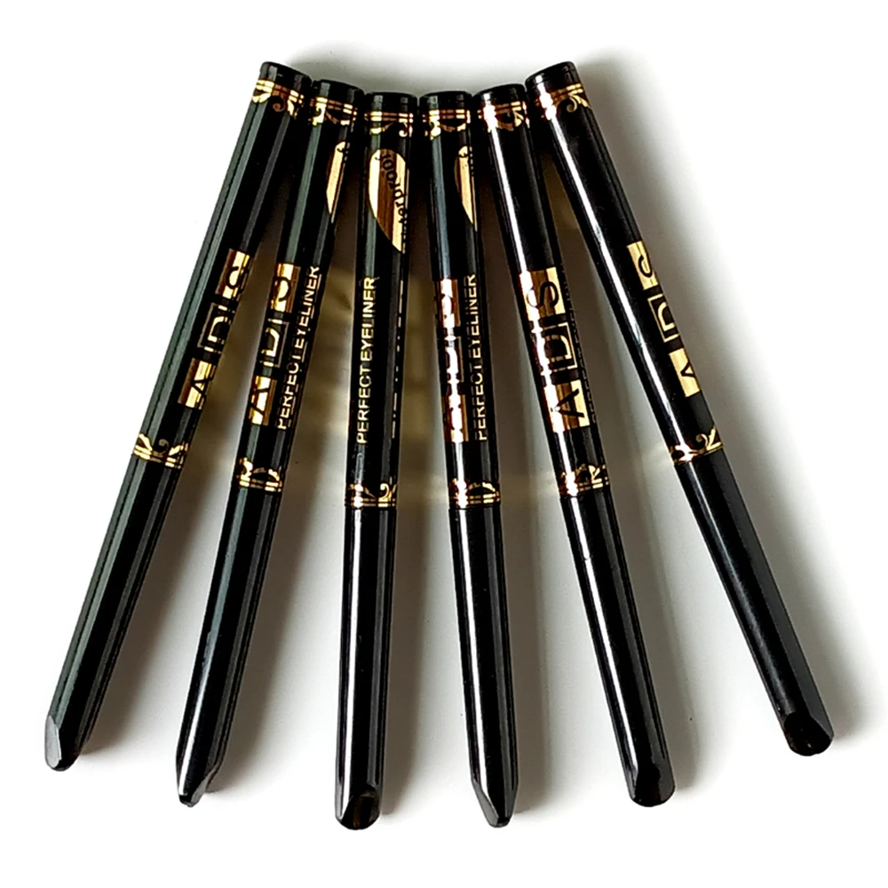1 szt. Wodoodporny eyeliner w żelu w kolorze czarnej kawy, długotrwały, łatwy w noszeniu, matowy, szybkoschnący eyeliner w pisaku do makijażu oczu_voghion.com