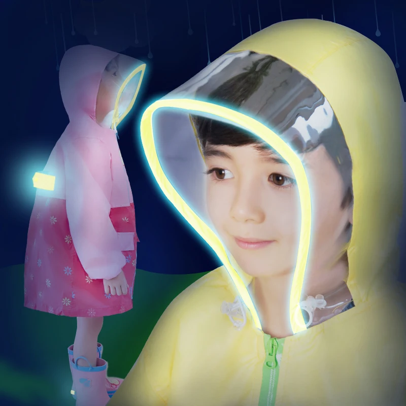 Baby Raincoat Poncho Waterproof Breathable For Camping Travel