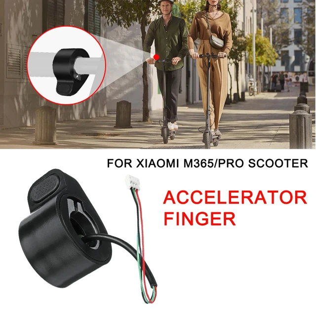 Acelerador de velocidad para patinete eléctrico Xiaomi MI3 Pro 2 1S M365,  botón de goma azul, piezas de acelerador de pulgar - AliExpress