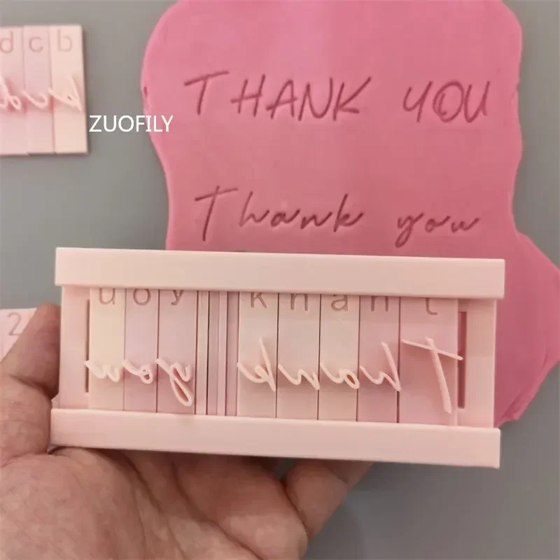 Set Di 38 Timbri Per Lettere E Simboli - Per Argilla, Pasta Di Zucchero E Biscotti - Foto 6