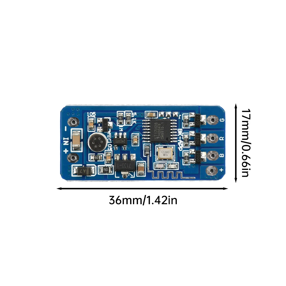 DC5-12V RGB Flashing Light Module LED Strip Light Controller Color Changing Ambient Lights Phantom Module