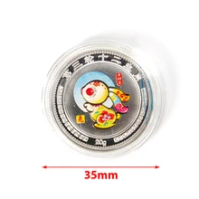  China New Year Mascot Zodiac Cartoon Rabbit Red Packet 3D Folding Red Envelope Commemorative Coins Spring Festival Party Decor 
