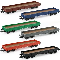 Evemodel Trains - HO Scale 40' Low-side Flat Car 1:87 Model Wagon Painted Unlettered C8764