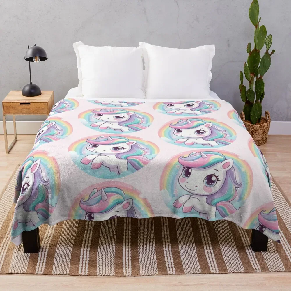 

Cute Unicorn Throw Blanket Large Fashion Sofas Cute Furry Blankets