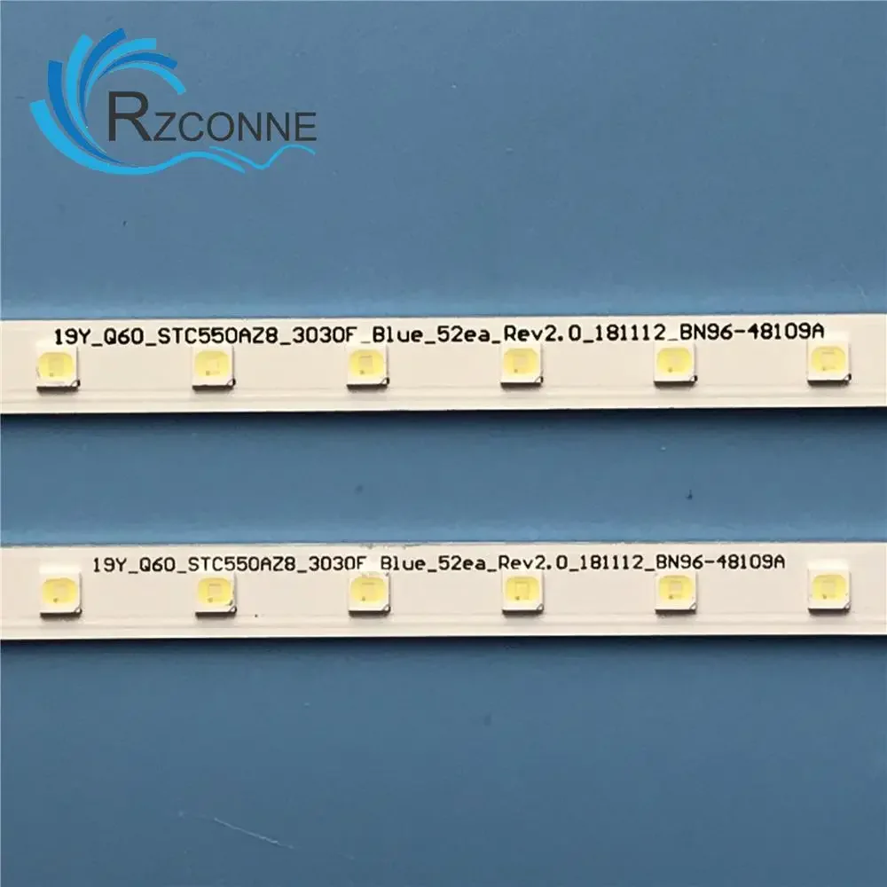 Retroiluminação Led Tira 52 Leds para Qe55q60rat 19y_q60_stc550az8_3030f Bn9648109a Un55ru8000f Un55ru800df Qn55q60raf Qn55ls01raf - Imagem 3