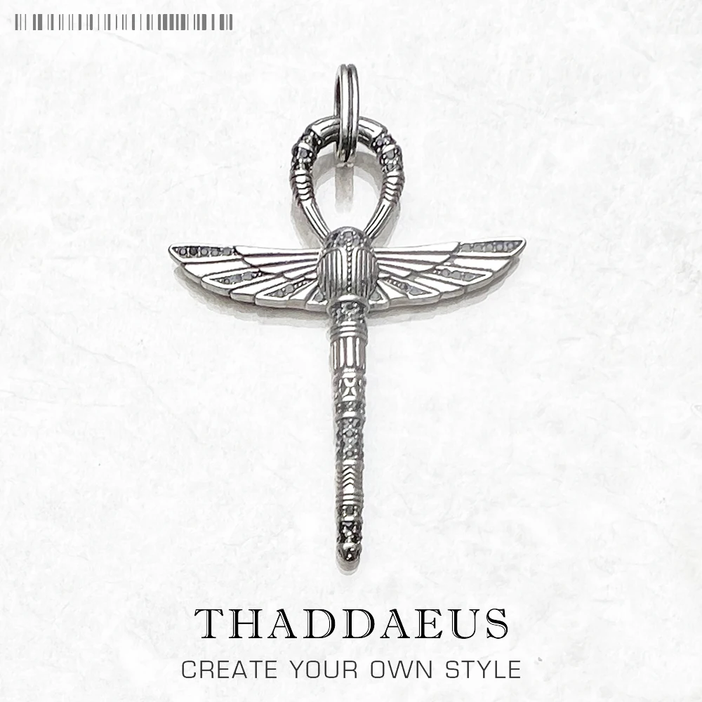 Pendant Cross Of Life Ankh With Scarab Fashion Ethnic Jewelry Europe 925 Sterling Silver Bijoux Gift For Woman & Men pendant necklace silver pendant gold scarab pendant