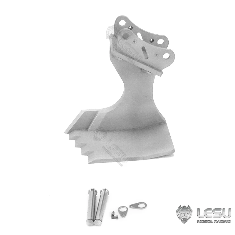 

LESU1/14 simulation hydraulic excavator AC360 wheel digging modified quick disassembly bucket pillow road device DIY accessories