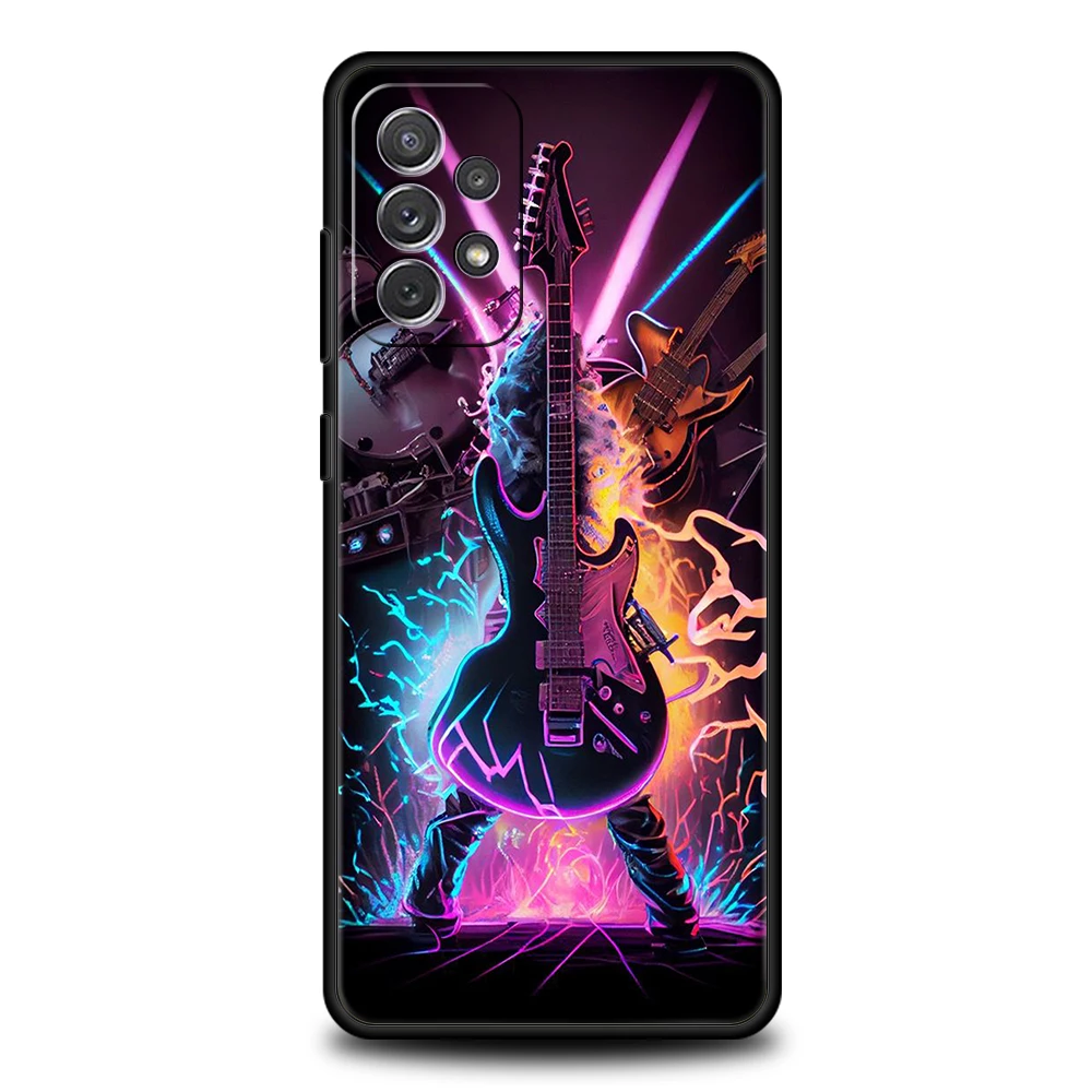 Guitar Music Art Phone Case - Soft Shell Capas