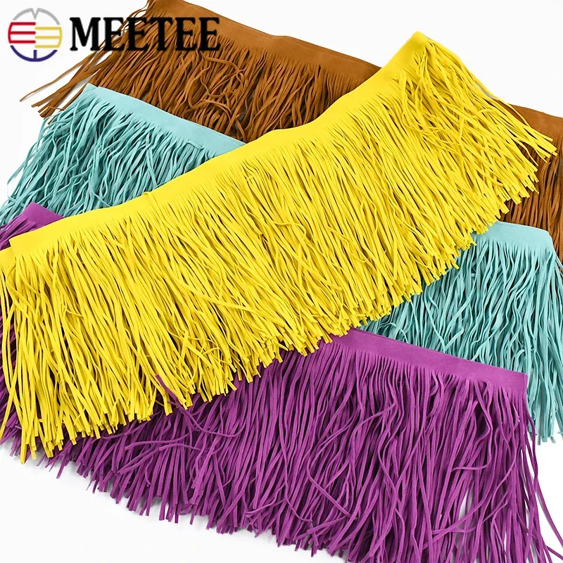 Suede Tassel Fringe Trim 4