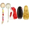 Children Princess Cosplay Wig Christmas Gift Elsa Anna Girls Snow White Tangled Hair Braid Wigs Aurora Rapunzel Belle Accessorie 1