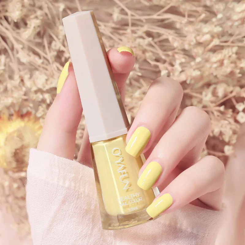 Nail Polish 10Ml Solid Color Nail Polish 40 Colors Sequins