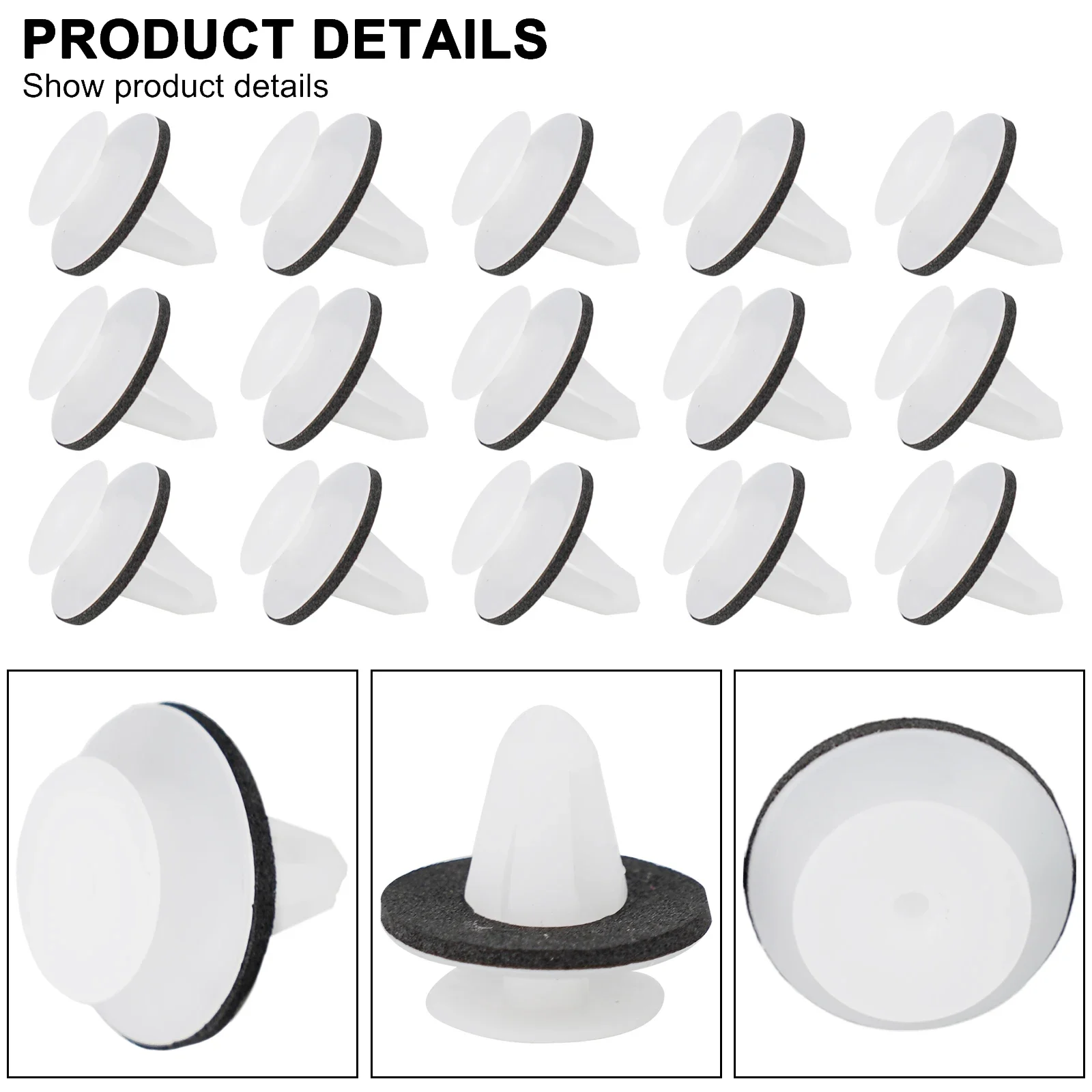 

30*Fastener Clip Inner Door Panel Trim Retainer For Mercedes R129 W202 W203 W211 Direct Replacement Parts Car Accessories
