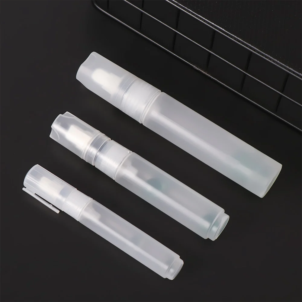 Refillable Transparent Graffiti Pens with Plastic Barrels for Liquid Chalk and Paint