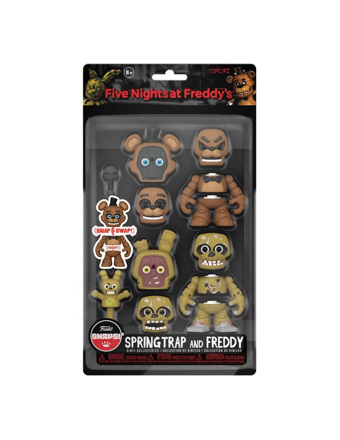 FNAF - Stage w/ Freddy (GD) - Snap Playset Funko : :  Figurines Funko Five Nights at Freddy