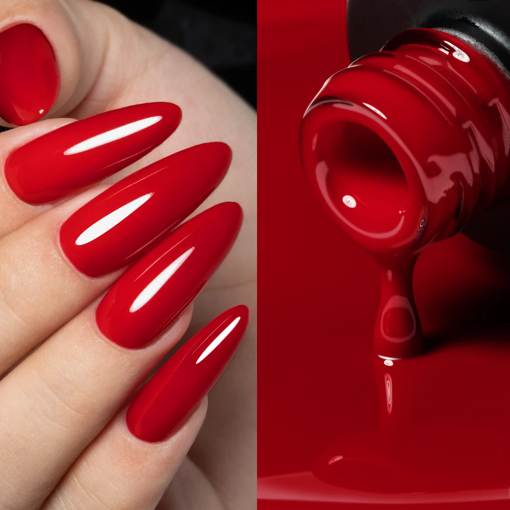 YOKEFELLOW Gel Nail Polish UV LED 122 Colors 10ml Rich Pigment Soak Off Low Odor Long-Wear Gel Varnish for Professional Manicure 5