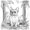 BULLDOG Patterns Coloring Book for Adults Cute Drawing Book Perfect Gift for Party and Birthday 6