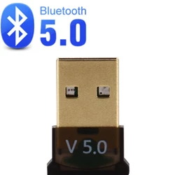 Wireless USB Bluetooth Audio Receiver and Transmitter Adapter (Bluetooth 5.0 Dongle)