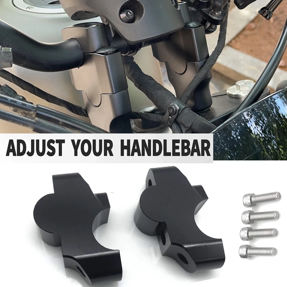 ForHondaRebel300HandlebarRiserUp25mmBackwardBackMovesBracket