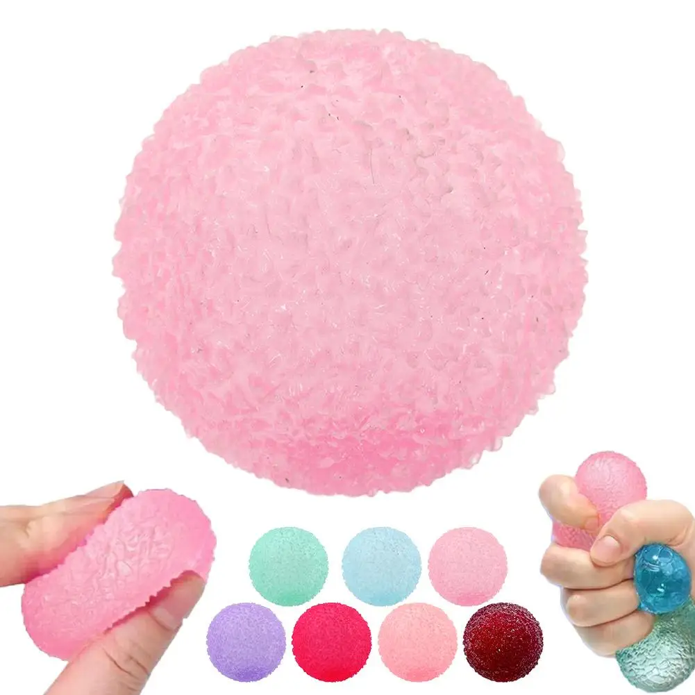 Eiskugel-Malzose Squishy Spielzeug Blaues Mochi Sensorisches Fidget-Spielzeug Simuliertes Transparentes Anti-Stress Langsam Zurückfederndes Entspannungsspielzeug – Detail 3